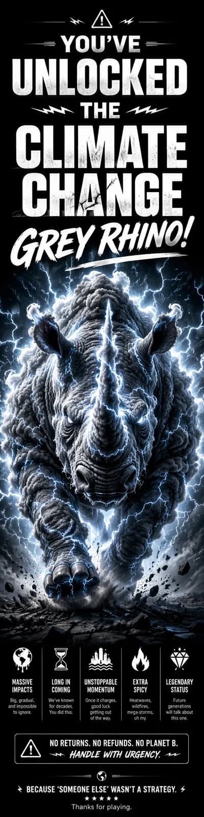Grey Rhino: Climate Change